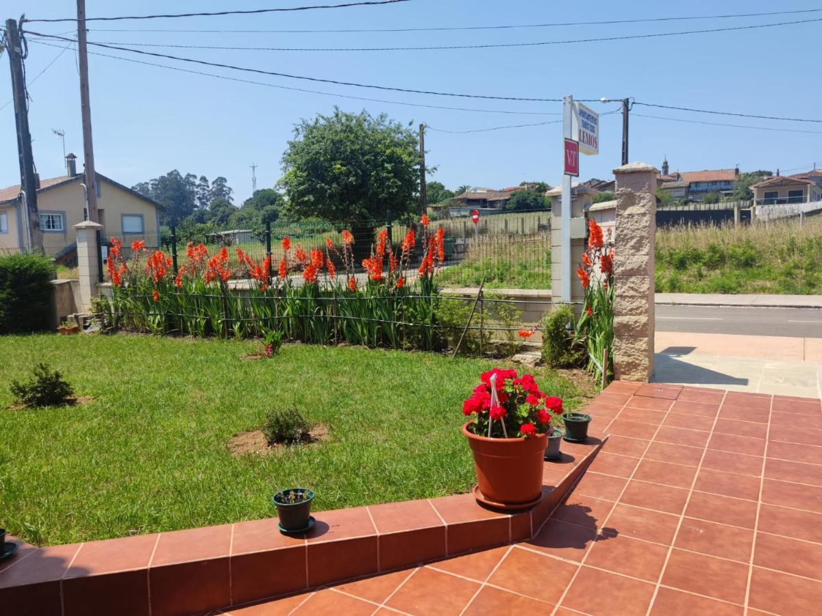 Apartamentos Turisticos Lemos O Pedrouzo Dış mekan fotoğraf