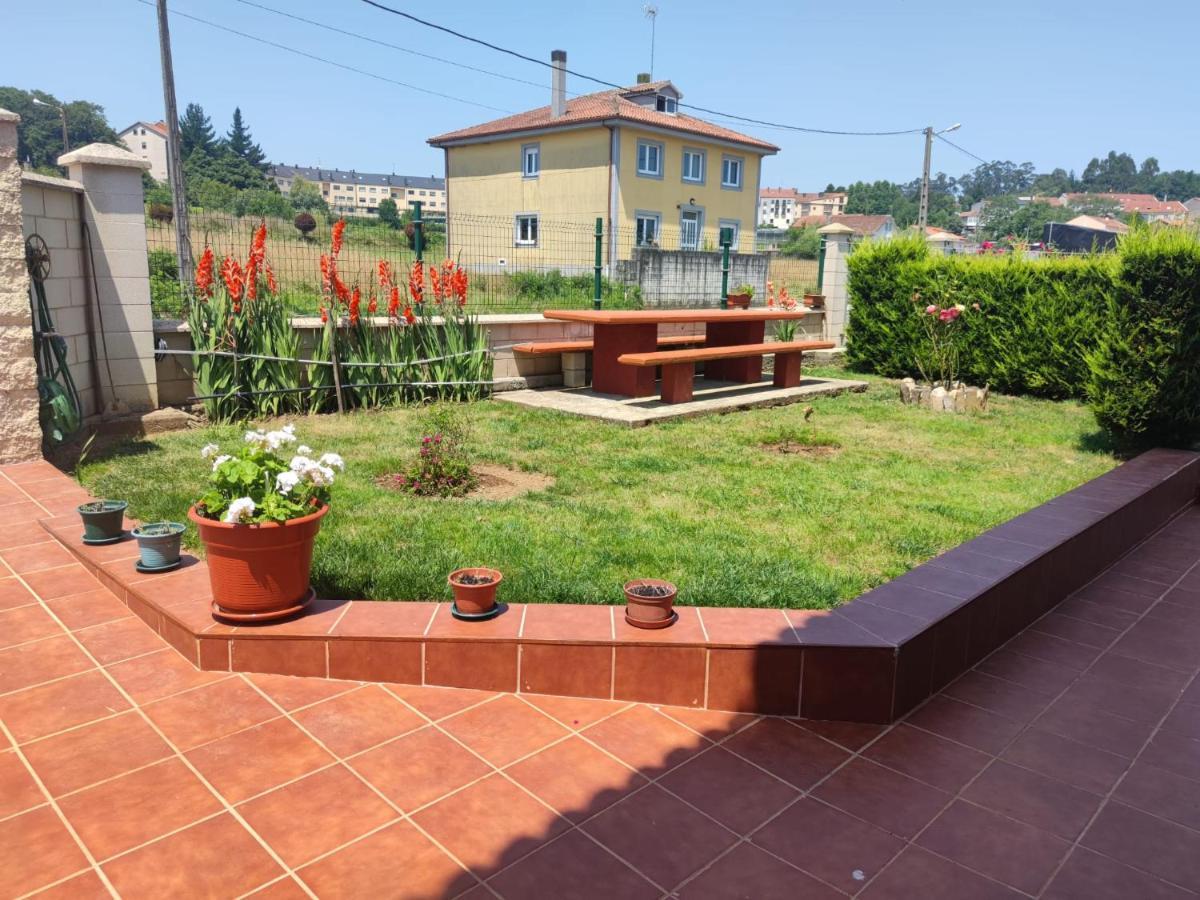 Apartamentos Turisticos Lemos O Pedrouzo Dış mekan fotoğraf