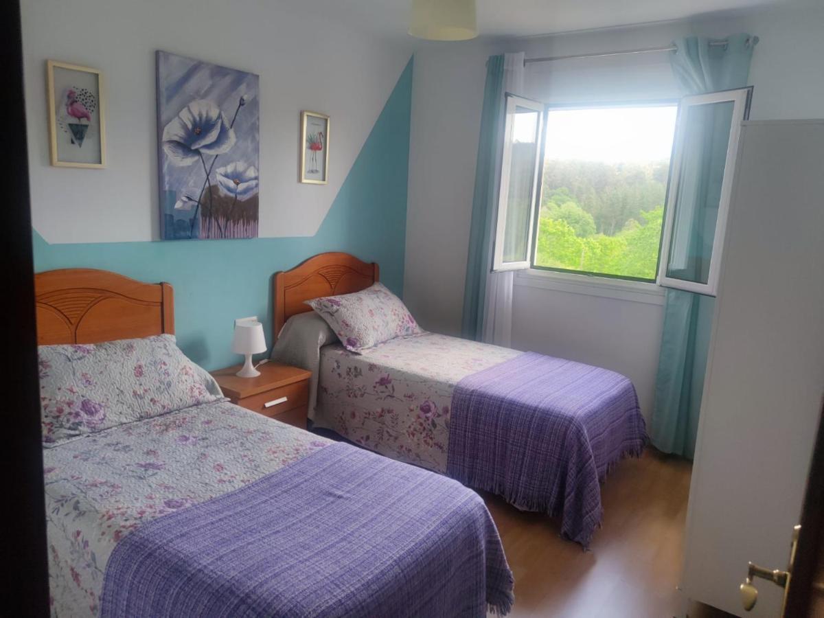 Apartamentos Turisticos Lemos O Pedrouzo Dış mekan fotoğraf