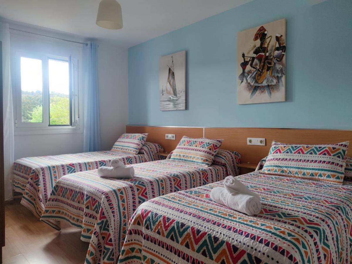 Apartamentos Turisticos Lemos O Pedrouzo Dış mekan fotoğraf